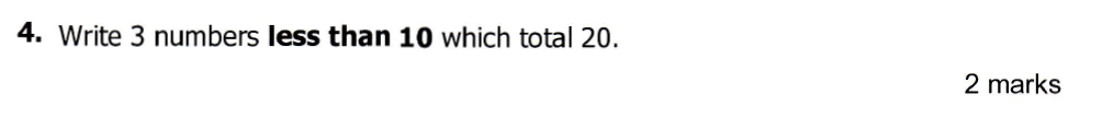 Question 04 - Highgate School 7 Plus Maths Practice Paper 2