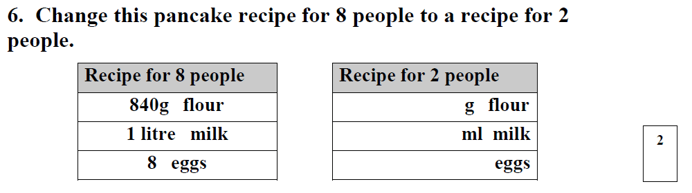 Question 17 - St Mary's School Year 4 Maths Sample Paper