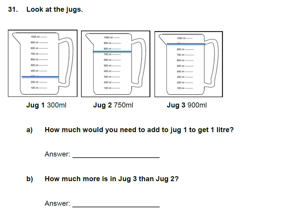 Question 32 - Latymer Prep 7 Plus Maths 2021 Sample Paper 1