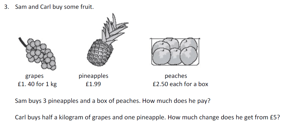 Question 03 Dulwich College 9 Plus Maths Sample Paper Questions