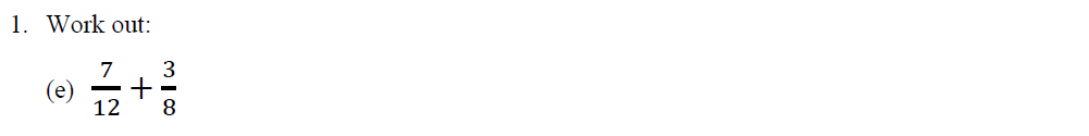 Question 05 - Oundle School - 10 Plus Maths Entrance Exam Paper 2013