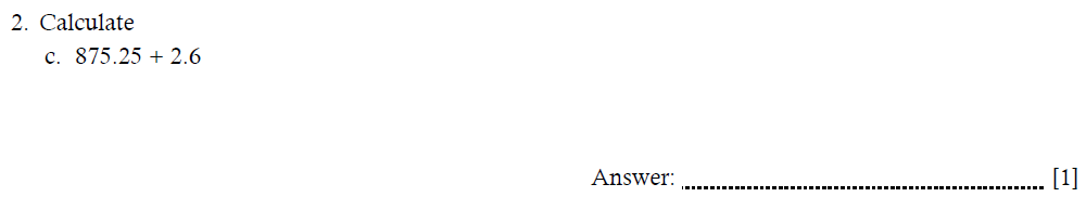 Question 07 - Hampton Court House - Year 6 Maths Entrance Exam Paper