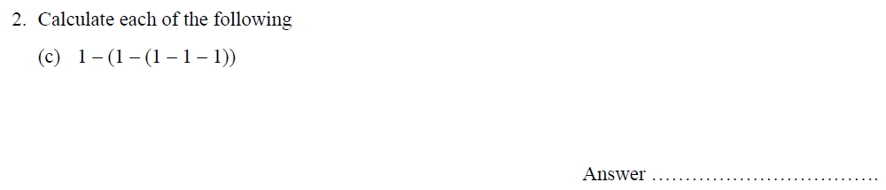 Question 09 - Oundle School - 10 Plus Maths Entrance Exam Paper 2014