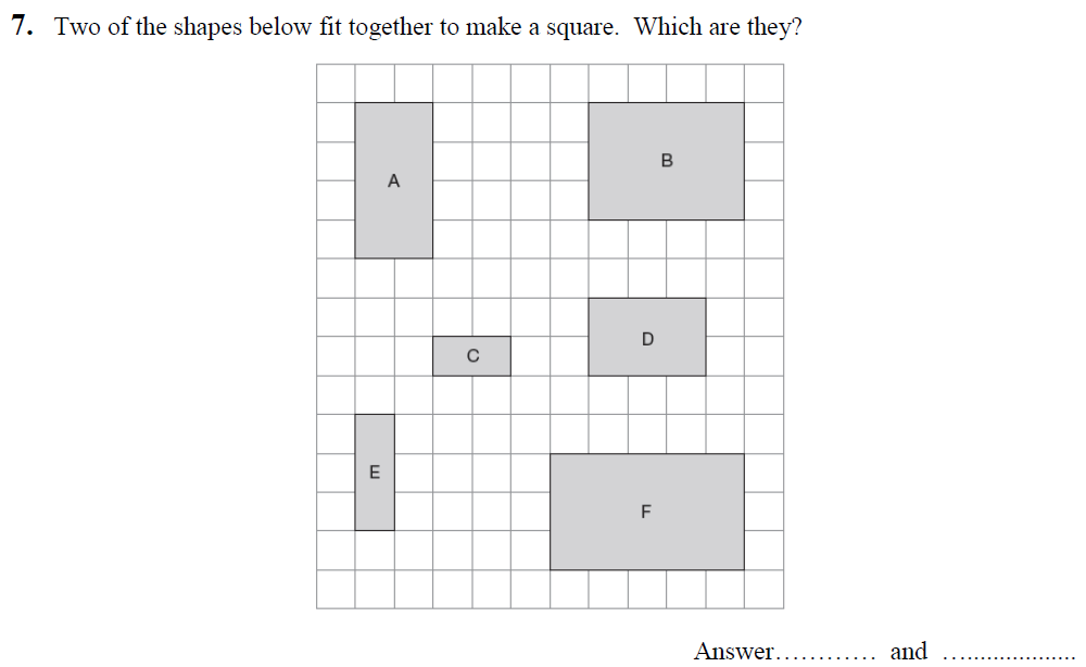Question 11 - King's School Chester Entrance Exam Maths Paper