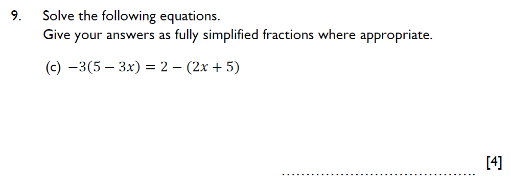 Reigate Grammar School 13 Plus Maths Sample Paper 2 - Calculator