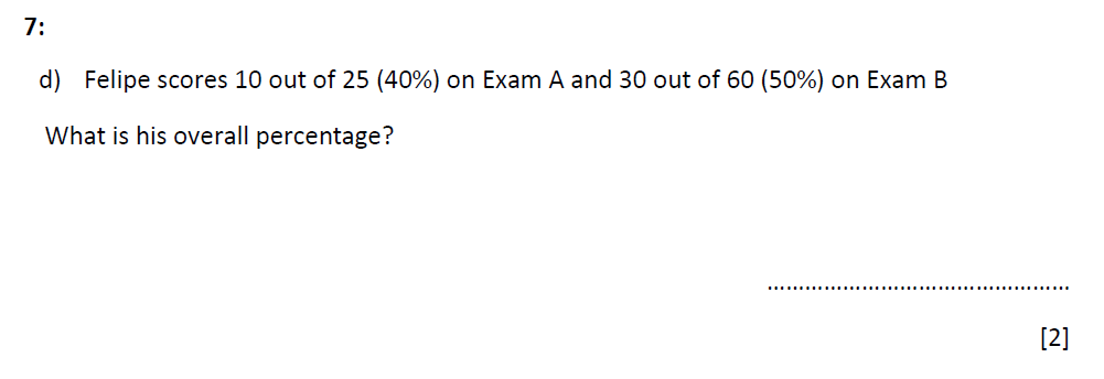 Question 12 - St Marys Crosby 13 Plus Maths Test Sample Paper