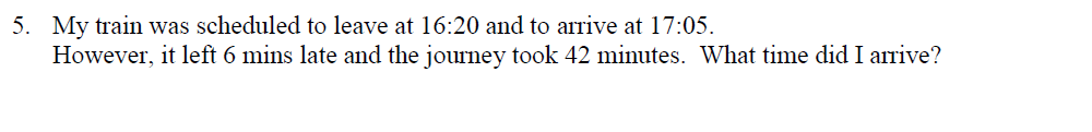 Question 13 - Oundle School - 10 Plus Maths Entrance Exam Paper 2013