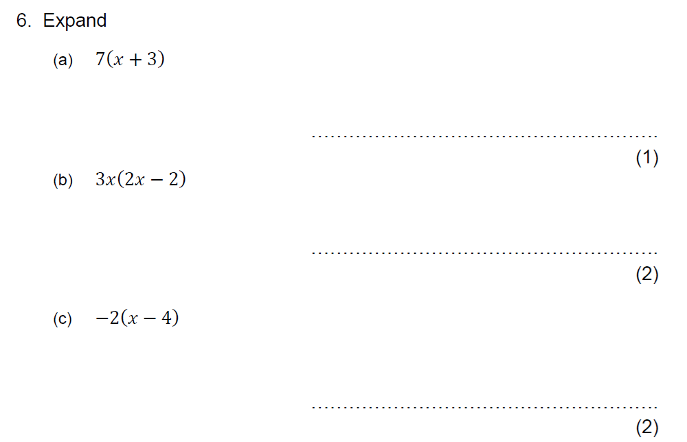 The Grammar School at Leeds Year 9 Entrance Maths Sample Paper ...