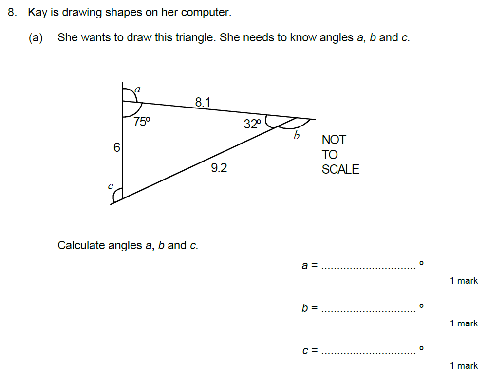 Question 14 - Truro School 13 Plus Maths Sample Paper