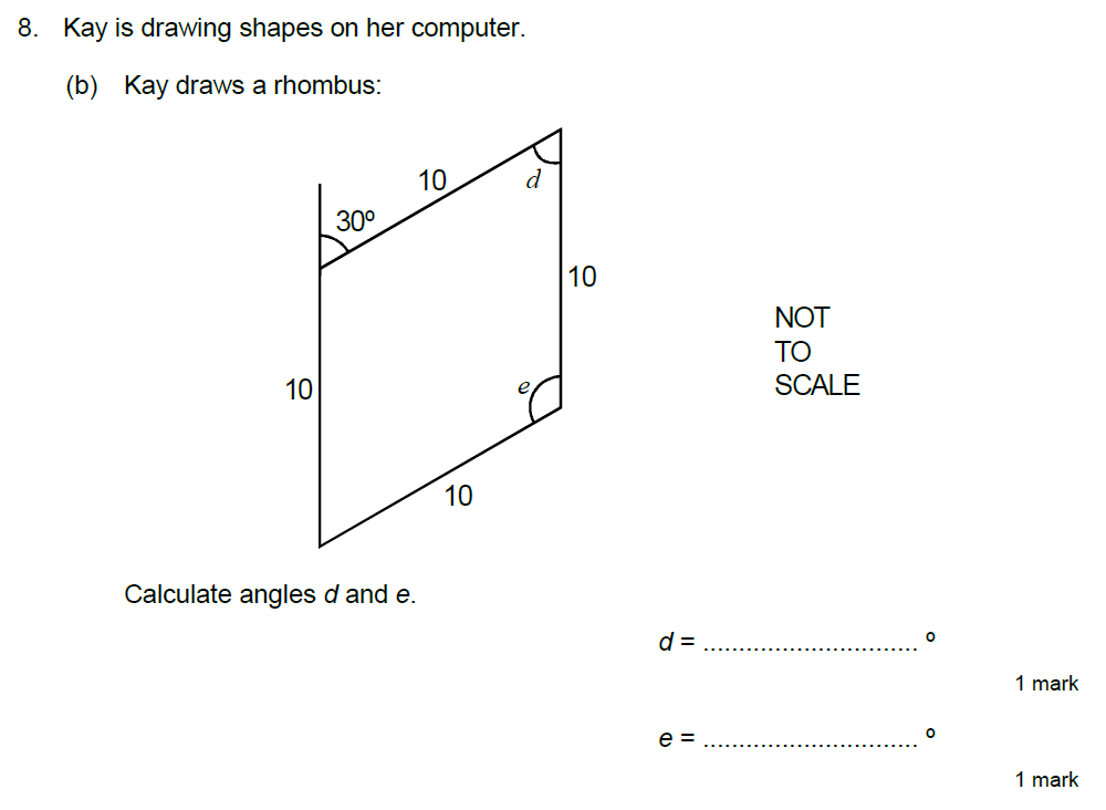 Question 15 - Truro School 13 Plus Maths Sample Paper