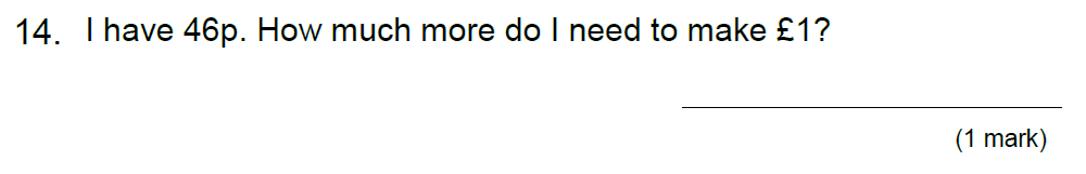 Question 20 Stephen Perse School Year 5 Maths Entrance Paper