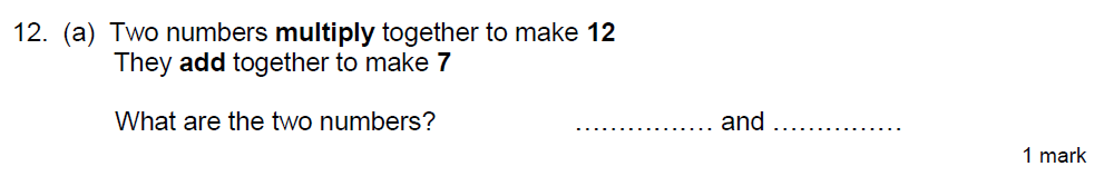 Question 24 - Truro School 13 Plus Maths Sample Paper