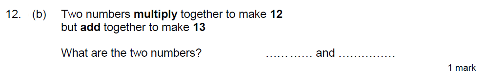 Question 25 - Truro School 13 Plus Maths Sample Paper