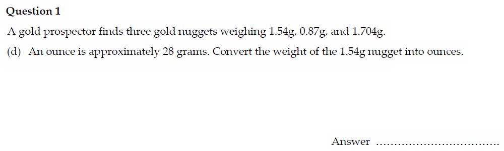 Question 04 - Oundle School - 13 Plus Maths Entrance Exam Paper 2022