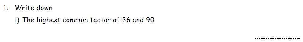 Question 09 - St Francis College Year 9 Maths Practice Extrance Paper