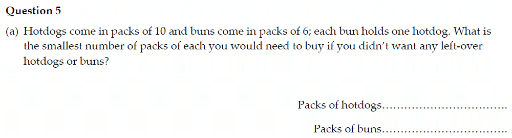 Question 10 - Oundle School - 13 Plus Maths Entrance Exam Paper 2022