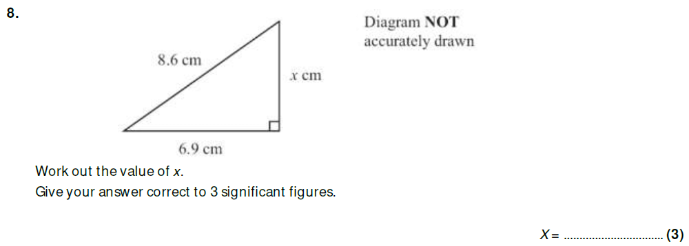 Question 11 - Taunton School 13 Plus Academic Scholarships Maths Sample Paper