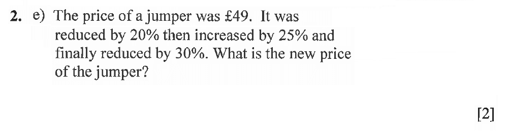 Question 13 Winchester College Maths 2021 Election Exam Paper 1