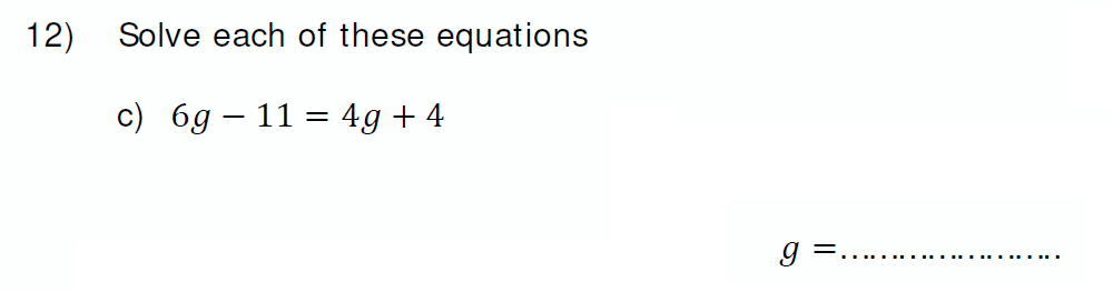 Question 14 - Colfe_s School 13 Plus Examination Maths Sample Paper