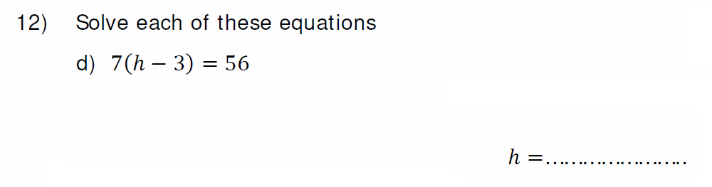 Question 15 - Colfe_s School 13 Plus Examination Maths Sample Paper