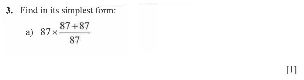 Question 15 Winchester College Maths 2021 Election Exam Paper 1