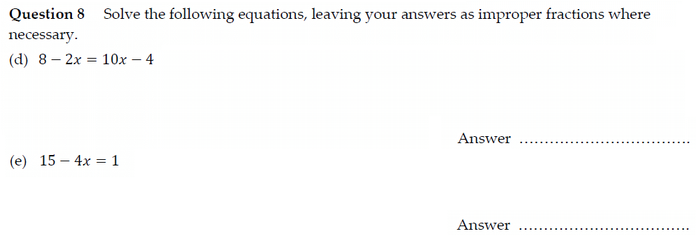 Question 16 - Oundle School - 13 Plus Maths Entrance Exam Paper 2022