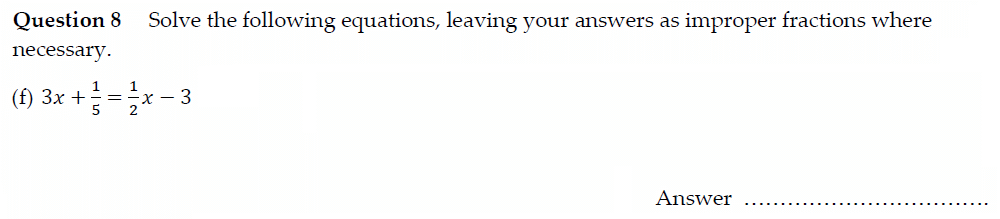 Question 17 - Oundle School - 13 Plus Maths Entrance Exam Paper 2022