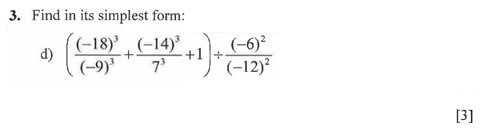 Question 18 Winchester College Maths 2021 Election Exam Paper 1