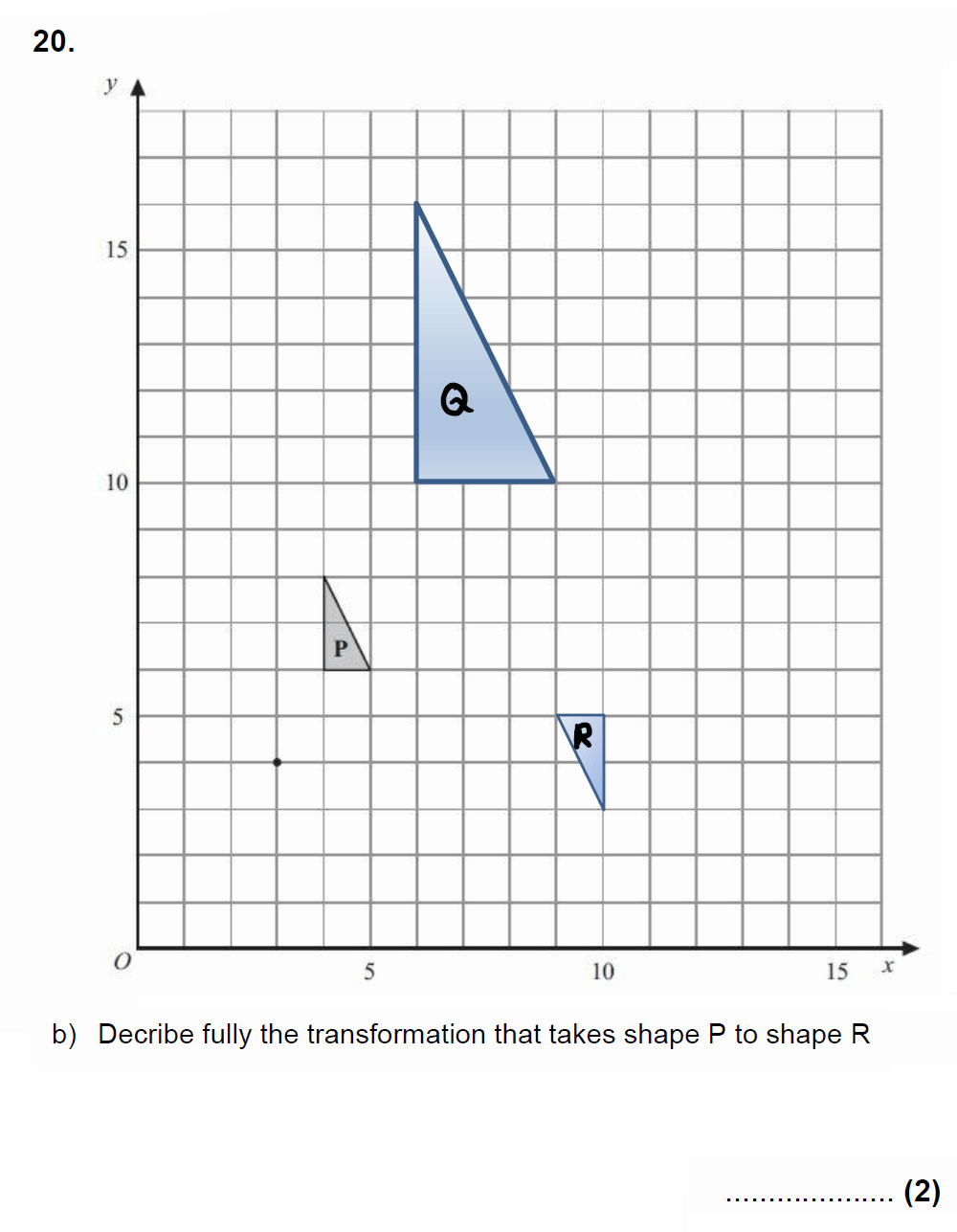 Question 28 - Chigwell School 13 Plus Maths Specimen Paper