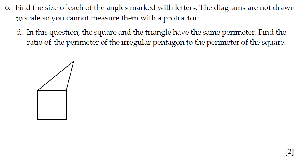 Question 28 - Sevenoaks School - 13 Plus Entrance Exam Paper - 2022