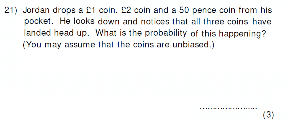 Question 29 - Colfe_s School 13 Plus Examination Maths Sample Paper