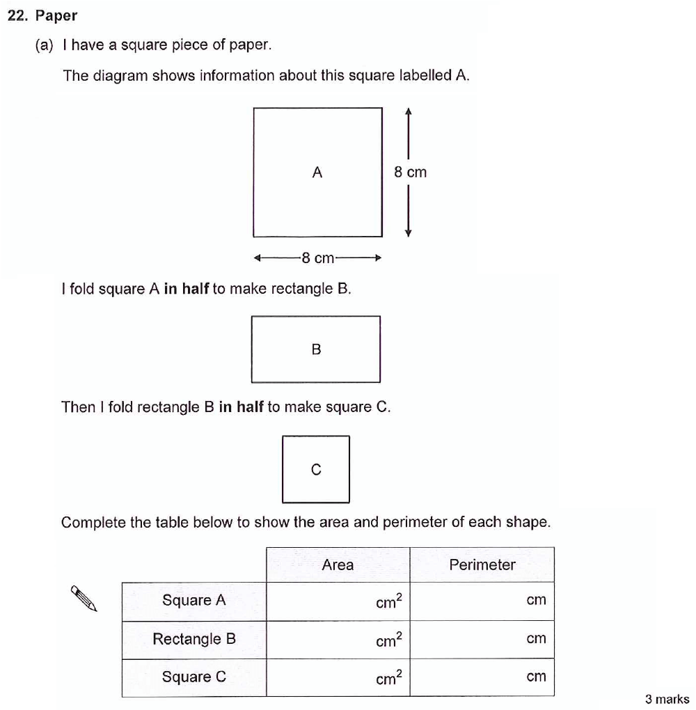 Question 37 - Ashford School Year 9 Maths Entrance Exam Sample Paper