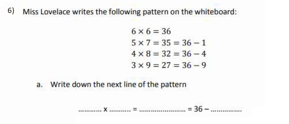 Question 12 - City of London School for Girls Maths sample paper 2