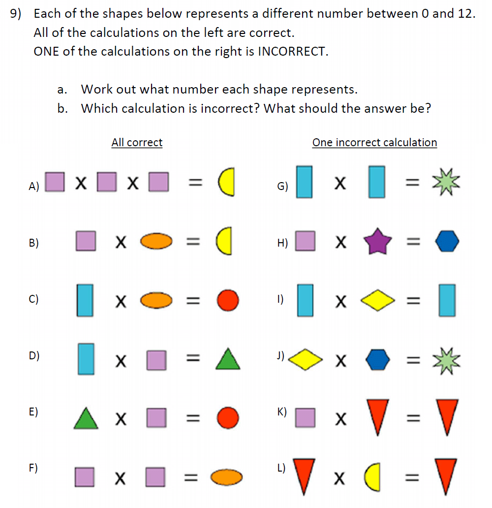 Question 17 - City of London School for Girls Maths sample paper 2